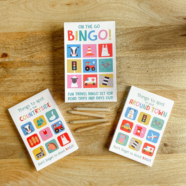 Travel Bingo, Things To Spot in the Countryside and Town  - Children's Gift