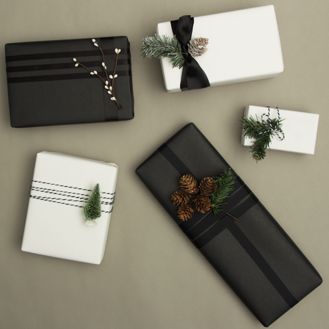 Black Wrapping Paper -  UK