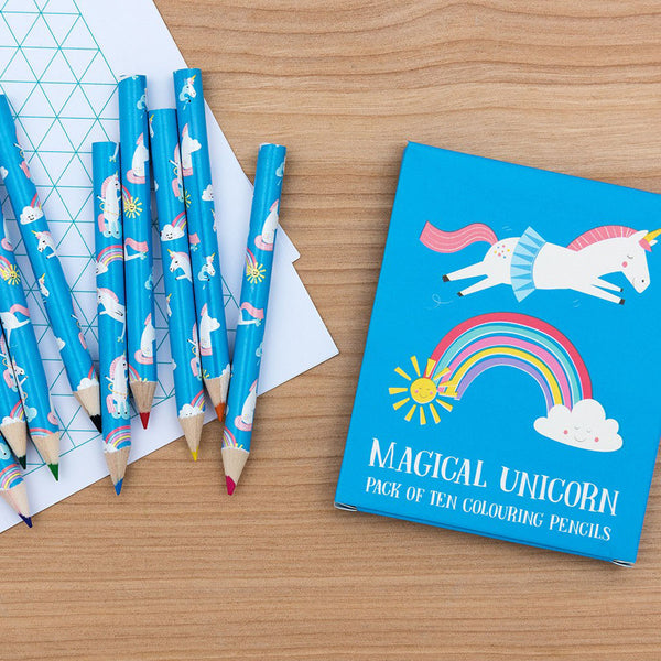 Unicorn Colouring Pencils - Children's Gift