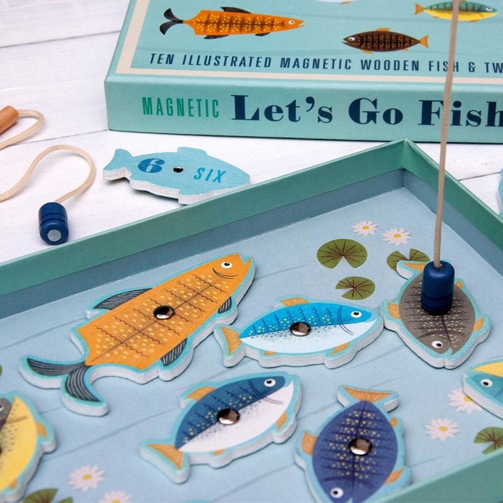 Magnetic Fishing Game For Toddlers & Children - BurrowandNest