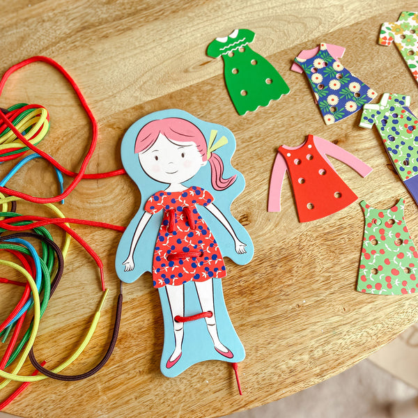 Learn to Stitch Dress Up Dolly - Children's Crafting Gift