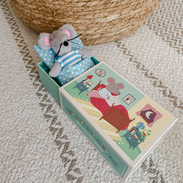 Mouse in a House, Matchbox Mouse Soft Toy - Children's Gift