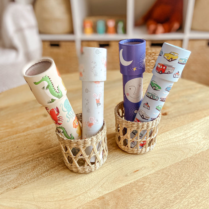 Children's Fun Kaleidoscope Toy (Cars and Trucks) - Children's Gift kids- Burrow and Nest Interiors -  Home Decor Gift Shop