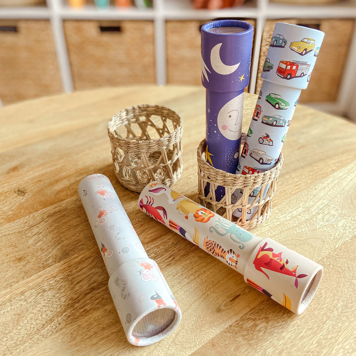 Children's Fun Kaleidoscope Toy (Cars and Trucks) - Children's Gift kids- Burrow and Nest Interiors -  Home Decor Gift Shop