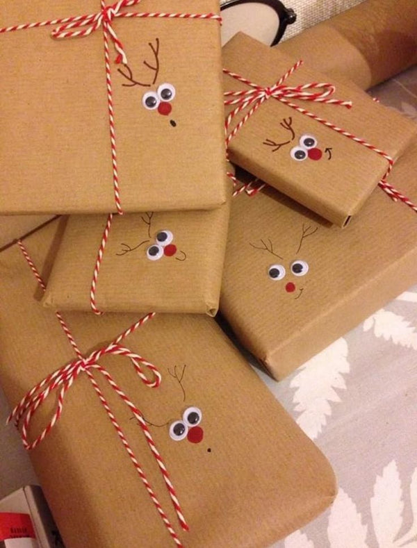 Plain Brown Wrapping Paper Roll - 8m Roll (Christmas Gift Wrap)