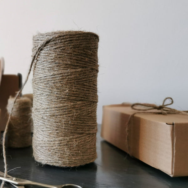 Roll Of Natural Jute Twine 100m