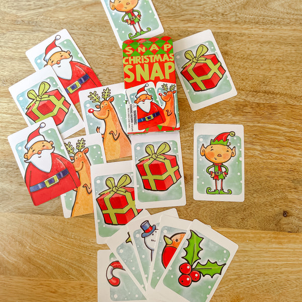 Children's Christmas Snap Card Game - Children's Christmas Eve Box Gift