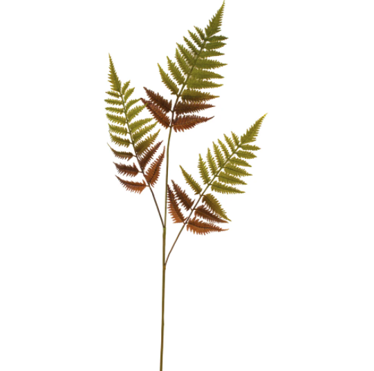 Autumnal Fern Leaves - Large 84cm Artificial Stem