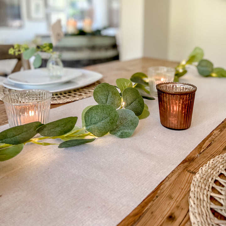 Natural Cotton Table Runner 5m - BurrowandNest