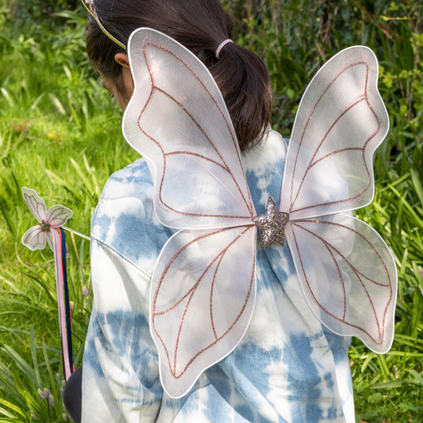 Fairy Wings / Butterfly Wand  - Girls Dressing Up
