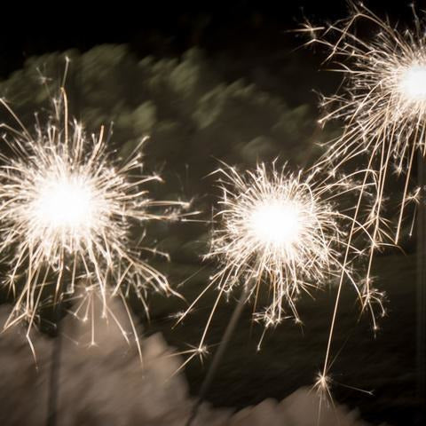 Large Sparklers - Pack Of 5 (10" / 18") - BurrowandNest